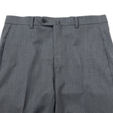 ツイル無地SUPER100’sパンツ(ノータック)【Made in Japan】