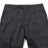 グレンチェックSUPER100’sパンツ(ノータック)【Made in Japan】