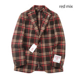 【Fly Jacket】ハリスツィードカラーチェックジャケット【Made in Japan】