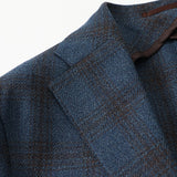 【Fly Jacket】ロロ・ピアーナツイルチェックジャケット【Made in Japan】