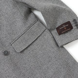 ゼニアヘリンボーンダブルチェスターコート【Made in Japan】