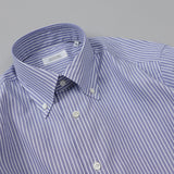 HITOYOSHI ストライプボタンダウン【Made in Japan】