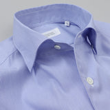 HITOYOSHI ストライプループボタンダウン【Made in Japan】