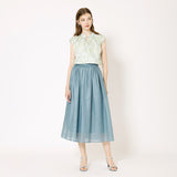 チンツボイルギャザースカート