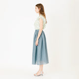 チンツボイルギャザースカート