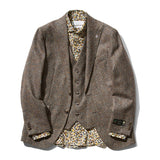 【Fly Jacket】ディプライカラーネップジャケット【Made in Japan】