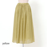 チンツボイルギャザースカート