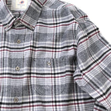 ネルチェックボタンダウンシャツ【Made in Japan】