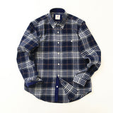 ネルチェックボタンダウンシャツ【Made in Japan】