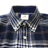 ネルチェックボタンダウンシャツ【Made in Japan】