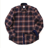 ネルチェックボタンダウンシャツ【Made in Japan】