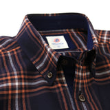 ネルチェックボタンダウンシャツ【Made in Japan】