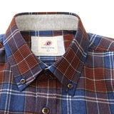 ネルチェックボタンダウンシャツ【Made in Japan】