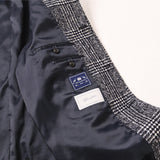 バルカラーラグラングレンチェックコート【Made in Japan】