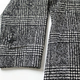 バルカラーラグラングレンチェックコート【Made in Japan】