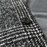 バルカラーラグラングレンチェックコート【Made in Japan】