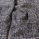 バルカラーラグラングレンチェックコート【Made in Japan】