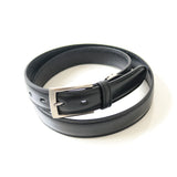 同色ステッチレザーベルト【Made in Japan】