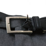 同色ステッチレザーベルト【Made in Japan】