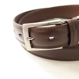 同色ステッチレザーベルト【Made in Japan】