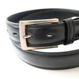 同色ステッチレザーベルト【Made in Japan】