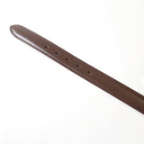 同色ステッチレザーベルト【Made in Japan】