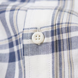 綿100%パナマチェックシャツ【Made in Japan】