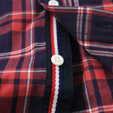 綿100%パナマチェックシャツ【Made in Japan】