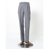 ピン無地トロピカルパンツ(ワンタック)【Made in Japan】