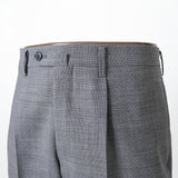 ピン無地トロピカルパンツ(ワンタック)【Made in Japan】