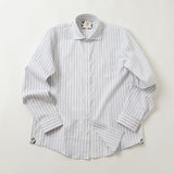 ドビーストライプシャツ【Made in Japan】
