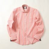 ドビーストライプシャツ【Made in Japan】