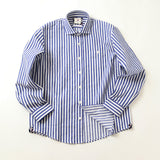 ドビーストライプシャツ【Made in Japan】