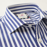 ドビーストライプシャツ【Made in Japan】