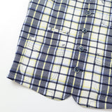 オーバーチェックアウターベスト【Made in Japan】