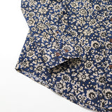 バティックフラワープリントシャツ【Made in Japan】