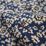 バティックフラワープリントシャツ【Made in Japan】