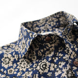 バティックフラワープリントシャツ【Made in Japan】