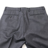 サキソニーピン無地パンツ(ノータック)【Made in Japan】