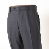 サキソニーピン無地パンツ(ノータック)【Made in Japan】