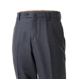 サキソニーピン無地パンツ(ノータック)【Made in Japan】