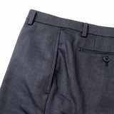 サキソニーピン無地パンツ(ノータック)【Made in Japan】