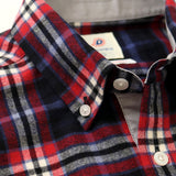 ソフトネルチェックシャツ【Made in Japan】