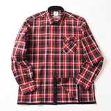 ツイルチェックシャツアウター【Made in Japan】