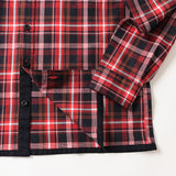 ツイルチェックシャツアウター【Made in Japan】