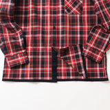 ツイルチェックシャツアウター【Made in Japan】