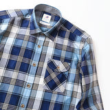 ツイルチェックシャツアウター【Made in Japan】