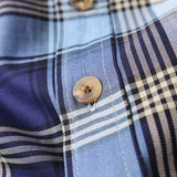 ツイルチェックシャツアウター【Made in Japan】