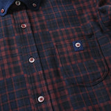 ダブルフェイスパッチワークシャツ【Made in Japan】