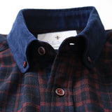 ダブルフェイスパッチワークシャツ【Made in Japan】